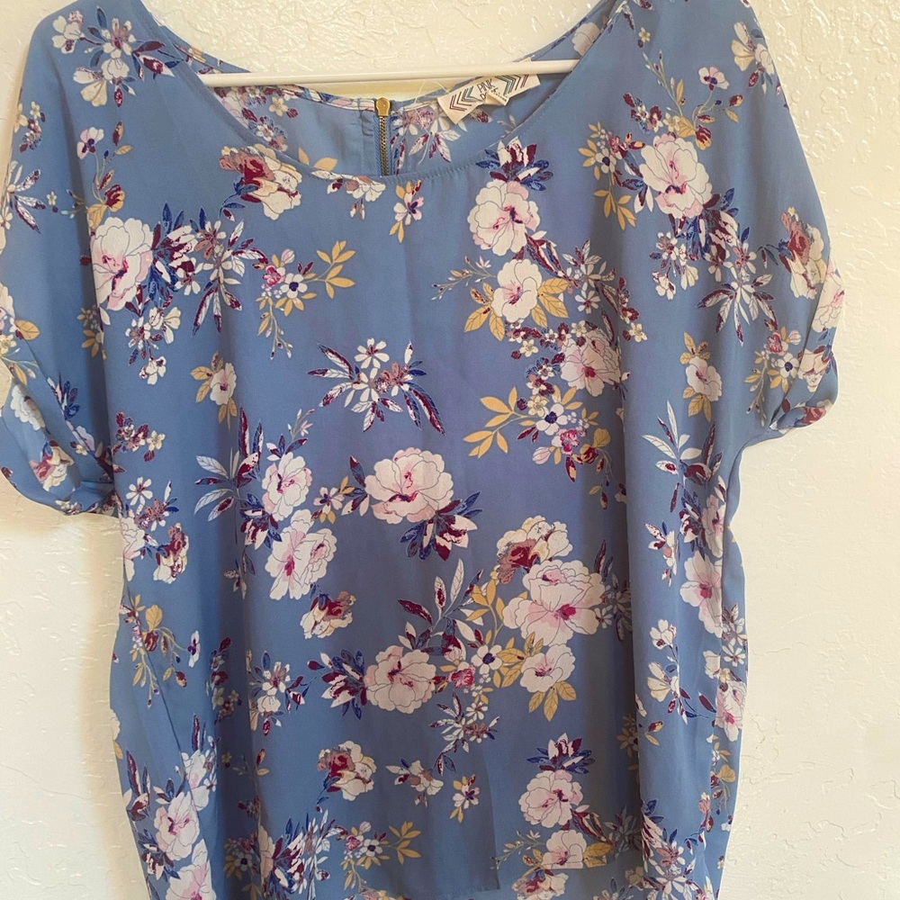 Pink Rose Floral top